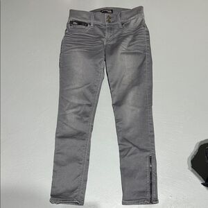 Express Ankle Stella Regular Fit Low Rise Jeans